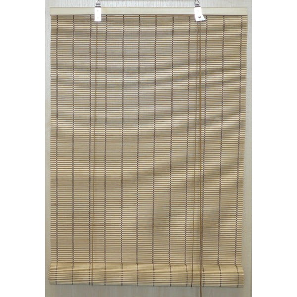Бамбукова ролетна щора в естествен цвят 120x160 cm Brutus – Gardinia