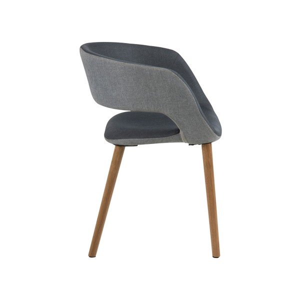 Antracitově šedá jídelní židle Actona Greta-image-2