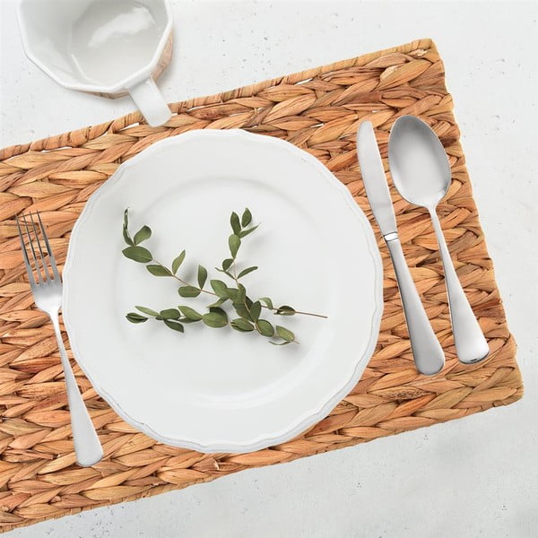 Прибори за хранене от неръждаема стомана в сребрист цвят 24 бр. Canada - Orion-image-1