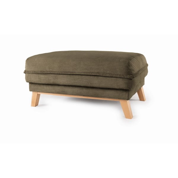 Зелена табуретка  от рипсено кадифе Tori – Bonami Selection-image-2