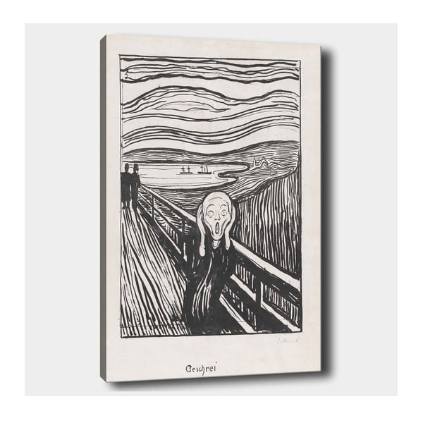 Живопис 70x100 cm Edvard Munch Sketch - Wallity-image-2