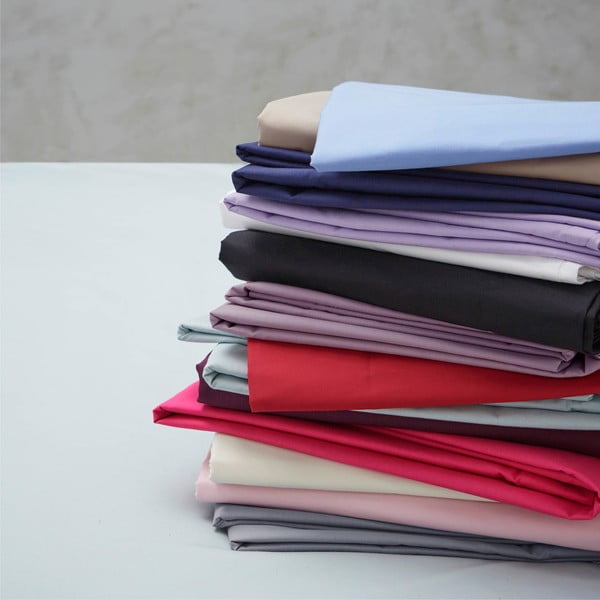 Бял еластичен чаршаф от перкал 90x190 cm Easy Iron Percale – Catherine Lansfield-image-4