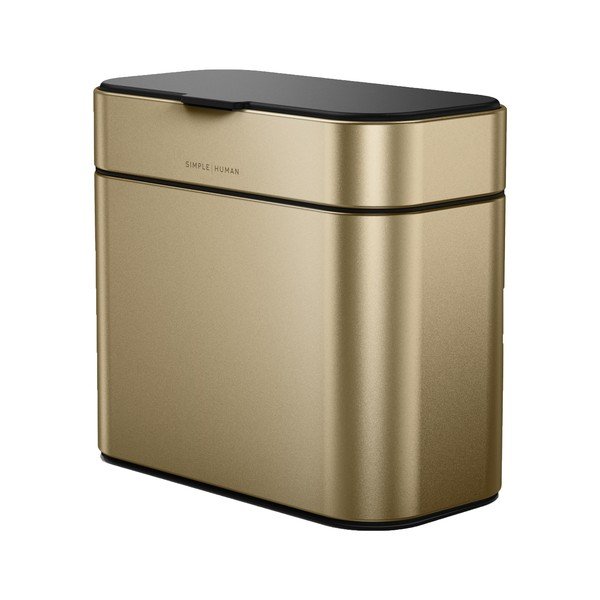 Матово златист контейнер за компостируеми отпадъци 4 l – simplehuman