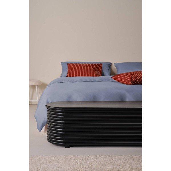 Черна ракла от масивно манго 150x42x42 cm Sjöbo – Jotex-image-1