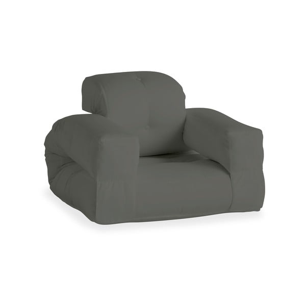 Design OUT™ Hippo тъмно сив външен фотьойл Out Hippo - Karup Design