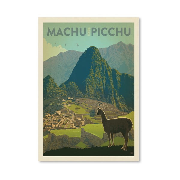 Плакат Мачу Пикчу, 42 x 30 cm - Americanflat