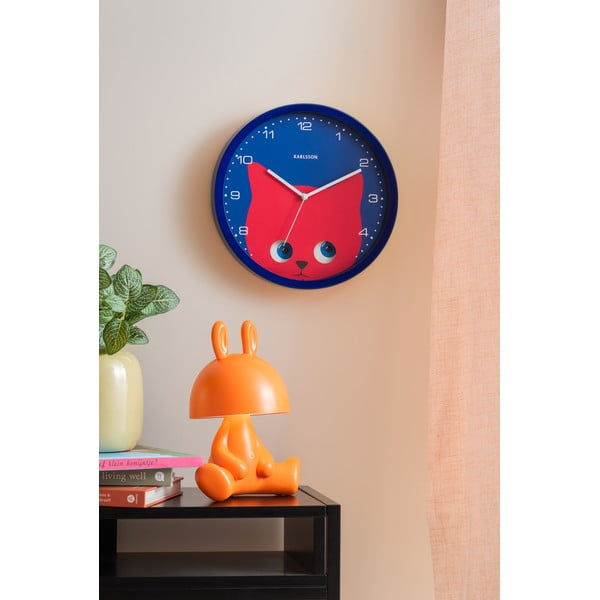 Детски часовник ø 31 cm Peekaboo Cat – Karlsson-image-1