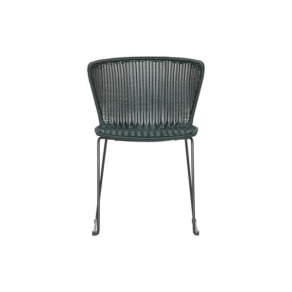 Комплект от 2 зелени трапезни стола, подходящи за употреба на открито и закрито Wings - WOOOD