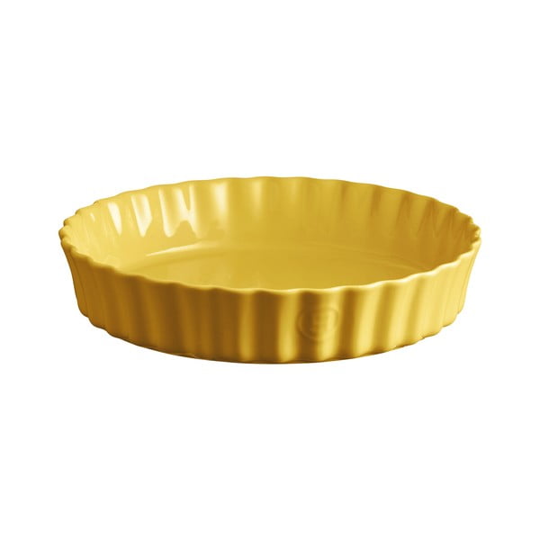 Жълта керамична форма за торта , ⌀ 28 см - Emile Henry