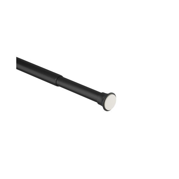 Матово черно прът за душ завеса 106 - 182 cm Chroma – Umbra