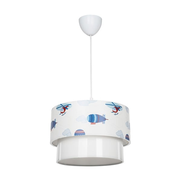 Бяло-синьо детско осветително тяло - Squid Lighting-image-2