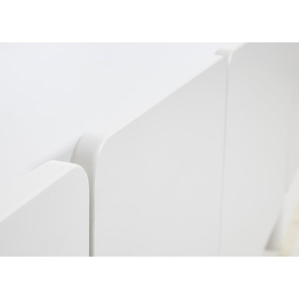 Бял скрин 160x70x45 cm Bera – Unique Furniture-image-4