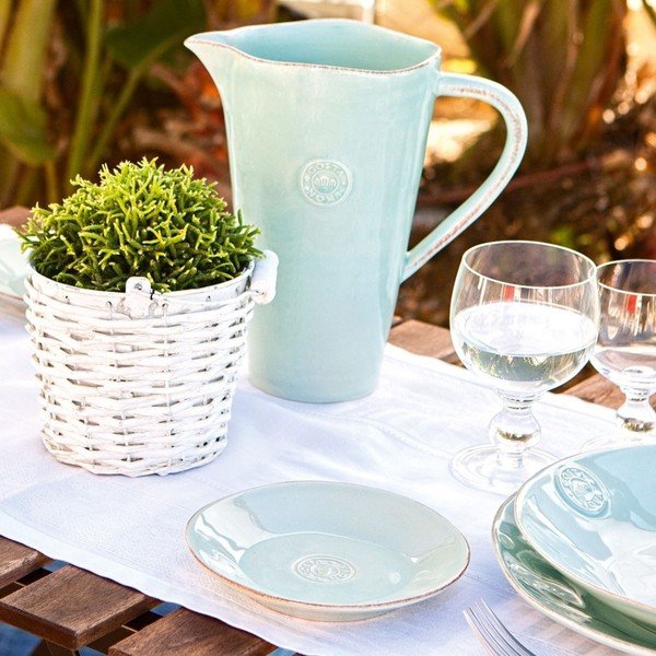 Каменна кана в тюркоазен цвят , 1,5 л Nova - Costa Nova-image-1