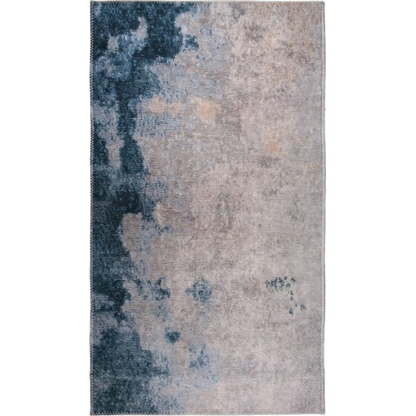 Син и кремав килим за миене 180x120 cm - Vitaus