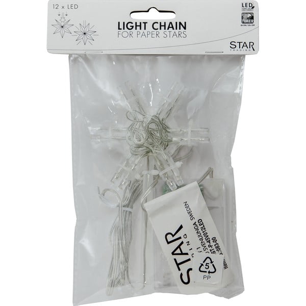 Коледна светлинна верига 150 см Lighty - Star Trading-image-1