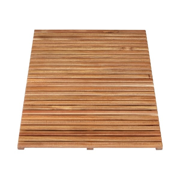 Изтривалка за баня от акациево дърво, 55 x 85 cm - Wenko-image-2