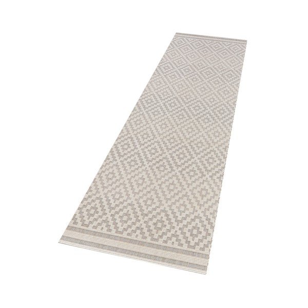 Сив и кремав протектор, подходящ за употреба на открито Ливада, 80 x 200 cm - NORTHRUGS-image-3