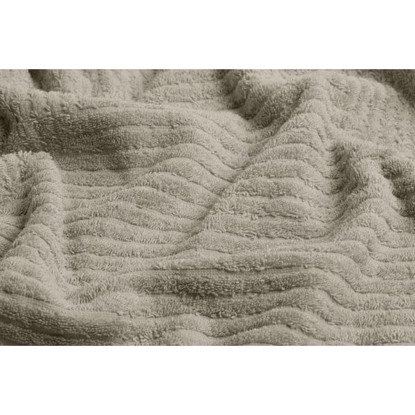 Бежова памучна кърпа и хавлия за баня в комплект от 2 броя - Foutastic-image-1