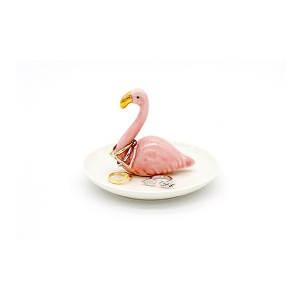 Порцеланова стойка за бижута Flamingo - Gift Republic