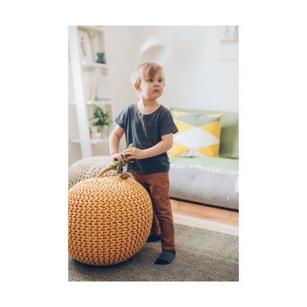 Горчично жълт диван Jagger pouf - Bonami Essentials-image-2