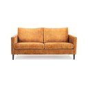 Жълт кадифен диван 153 cm Adagio - Scandic