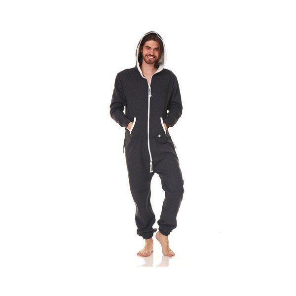 Тъмно сив унисекс гащеризон , размер 2,5 мм. L - Streetfly-image-3