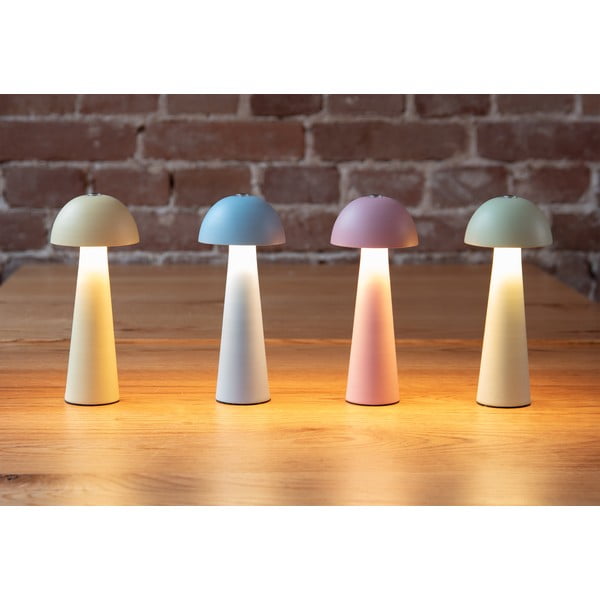 Светлосиня LED настолна лампа (височина 16,5 cm) Mini LED Dome – Leitmotiv-image-1