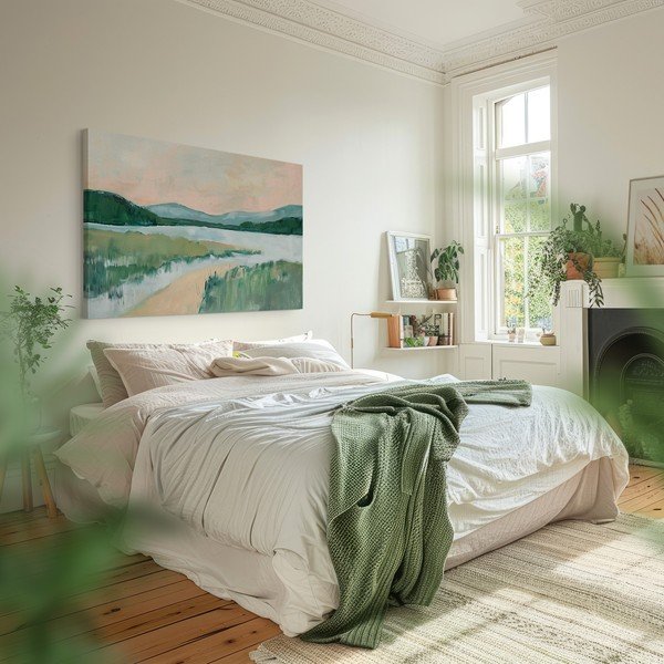 Картина 70x100 cm Gouache Lake – Styler-image-2