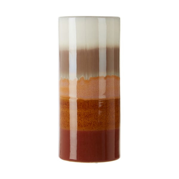 Бежово-кафява керамична ваза Sorrell, височина 30 cm - Premier Housewares
