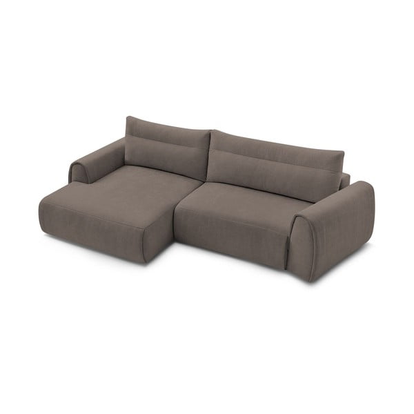 Кафяв ъглов диван Aden – Bobochic Paris-image-4