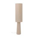 Подова лампа в естествен цвят с текстилен абажур (височина 120 cm) Emmie – Bloomingville