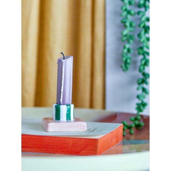Свещник от керамика Tacana – Bloomingville-image-1