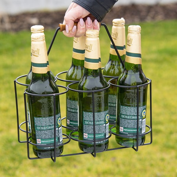 Метална стойка за 6 броя бутилки Radka - Orion-image-1