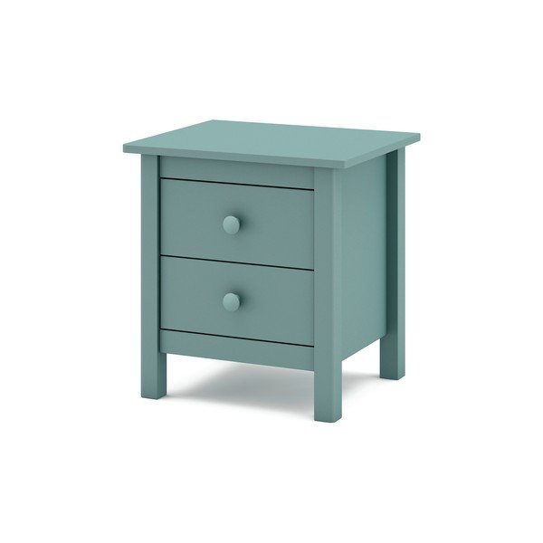 Детско нощно шкафче от борова дървесина в цвят бензин Max - Marckeric-image-3