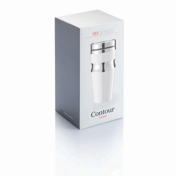 Бяла термочаша , 350 ml Contour - XD Design-image-2