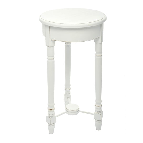 Dřevěný stolek Paulownia White, 60x35 cm z kavárny U Kubistů