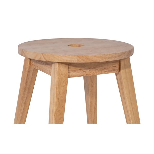 Стол от масивно каучуково дърво в светло естествен цвят Club – Bonami Essentials-image-2