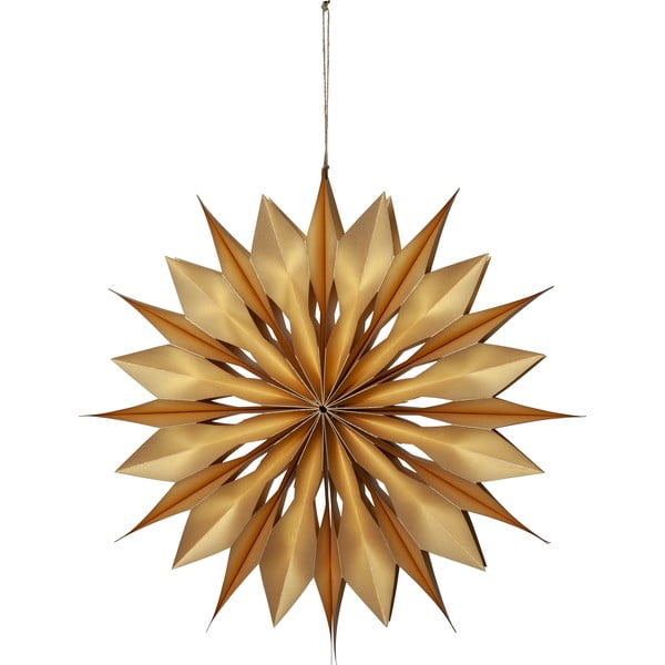 Коледна светлинна украса в златист цвят ø 45 cm Flinga - Star Trading