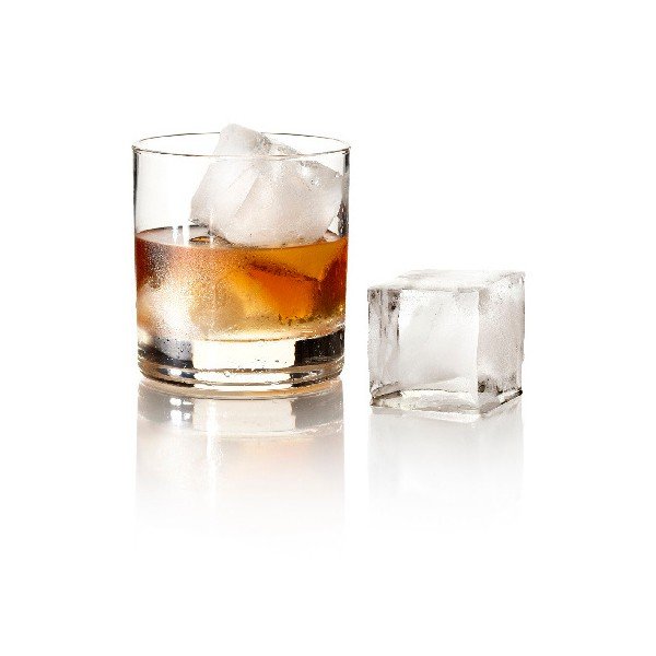 Зелен силиконов лед кубче форма Ice Cube - Lékué-image-1