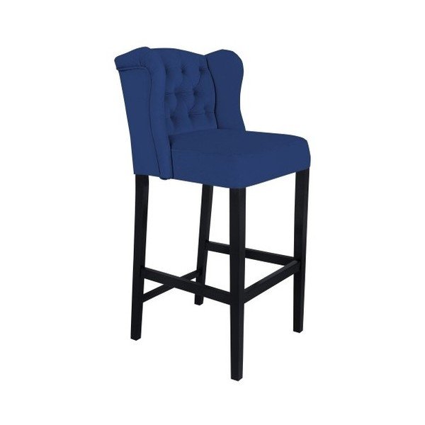 Modrá barová židle Mazzini Sofas Roco