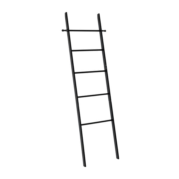 Черна бамбукова стълба за кърпи Suri - Wenko-image-2