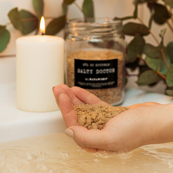 Сол за баня Salty Doctor - Almara Soap-image-1