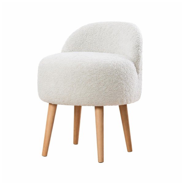 Бяла табуретка Rufmee – Artie