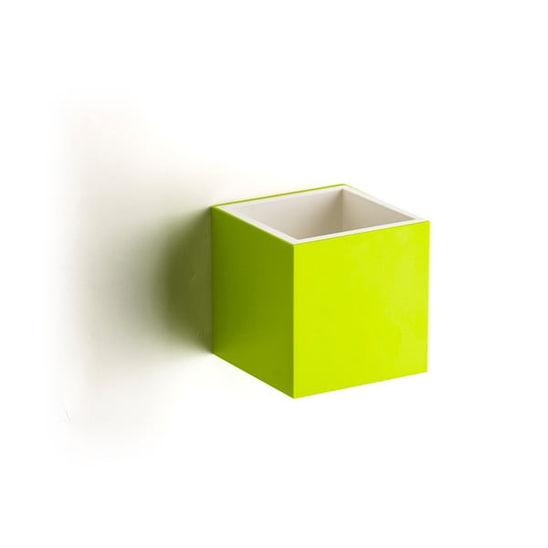 Nástěnná krabička Pixel Box, zelená