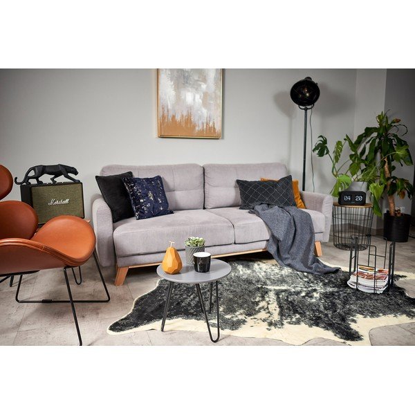 Матова черна статуетка на Пантера Origami - PT LIVING-image-2