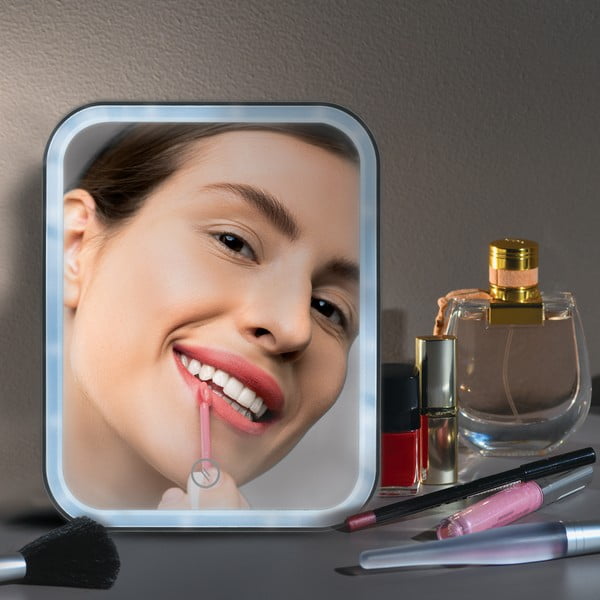 Козметично огледало със светлина 15x20 cm Ania – MSV-image-1