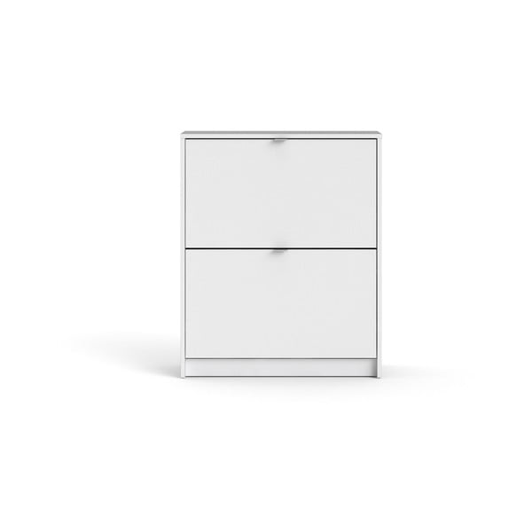 Бяла накланяща се стойка за обувки Shoes – Tvilum-image-2