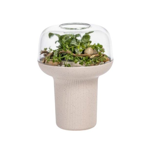 Пластмасова саксия за цветя ø 19 cm Humidarium – Plastia