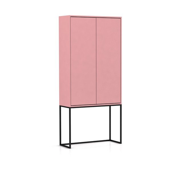 Розов шкаф 75x164,5 cm Lennon - Really Nice Things-image-2
