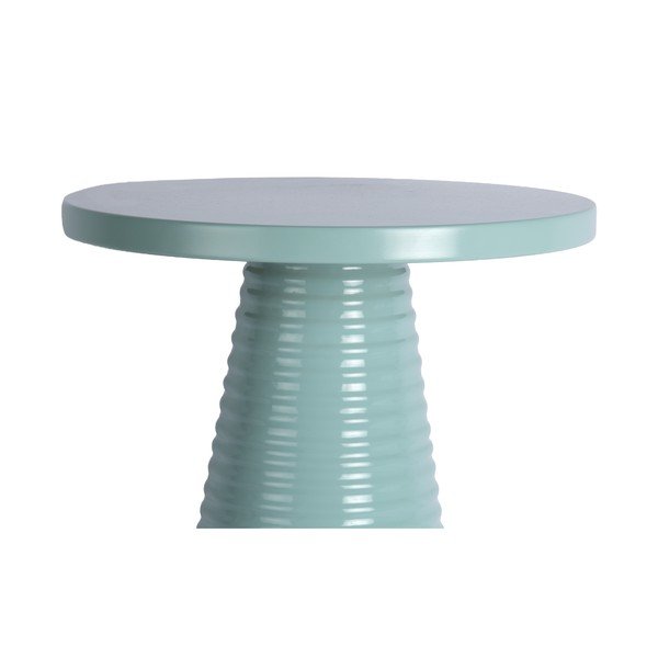 Метална кръгла странична масичка ø 40 cm Catania Ribbed – Leitmotiv-image-2